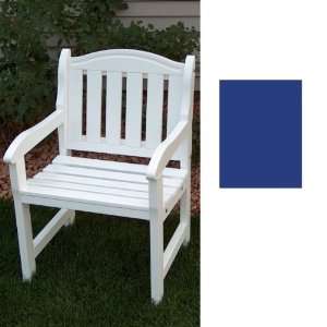 Garden Chair by Prairie Leisure Designs (Berry Blue) (34H x 23W x 22 