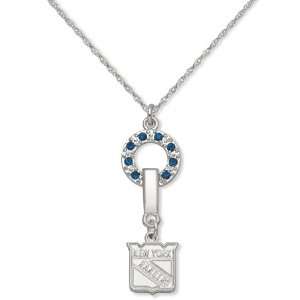   Rangers Necklace   MVP With Logo & Crystals GEMaffair Jewelry