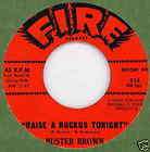 Buster Brown 45 rpm Ruckus Tonight / Love My Baby