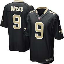 Youth NIke New Orleans Saints Drew Brees Game Team Color Jersey (S XL)
