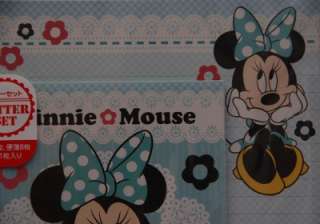 NEW Minnie Mouse Stationary Letter Set   Disney   Japan  