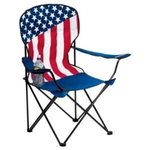  Bass Pro Shops Patriotic Flag Chair
