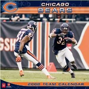  CHICAGO BEARS 2008 NFL Monthly 12 X 12 WALL CALENDAR Sports