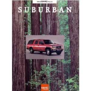  1993 GMC SUBURBAN Sales Brochure Literature Book 