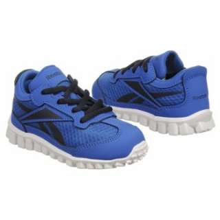 Athletics Reebok Kids RealFlex Run Tod Blue/White/Navy Shoes 