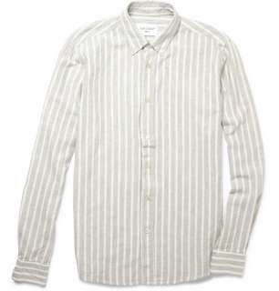  Clothing  Casual shirts  Striped shirts  Button Down 
