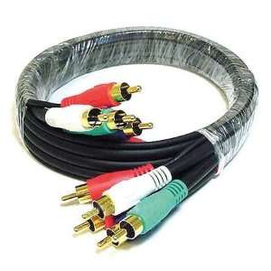   Video Cables RCA Cables RCA Cable,RG 59/U,5 RCA,3 ft. Electronics