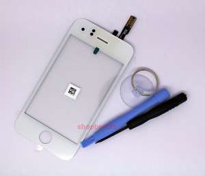 iPhone 3G Glass/Digitizer Complete Repair kit set white  
