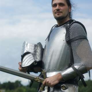 Mittelalter LARP Metall Rüstung Brustplatte Warrior  