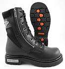 HARLEY DAVIDSON PARASPINNA 9 inch BOOT WITH ZIPPER MED