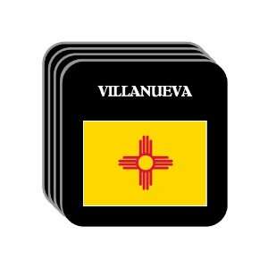  US State Flag   VILLANUEVA, New Mexico (NM) Set of 4 Mini 
