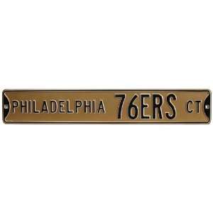 Philadelphia 76Ers Authentic Street Sign  Sports 