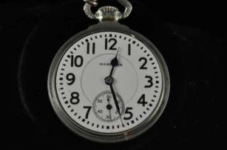   HAMILTON 21J GRADE 992 DOUBLE ROLLER POCKETWATCH KEEPING TIME  