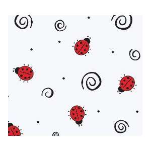    Ladybug with Swirls (24w X 100l) Cellophane Roll