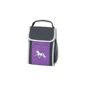 Horse Extend Trot Purple Lunch Bag