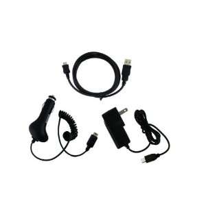   Car+Wall AC Charger+USB Data Cable for Sony Reader PRS 950 Daily