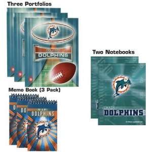  Miami Dolphins Combo School Pack