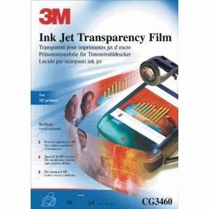  general purpose ink jet transparency film with sensing 