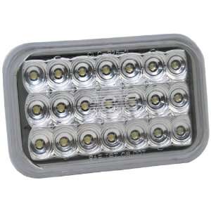   Hilites 1012 LED 5 Clear/White Rectangular Backup Light Automotive