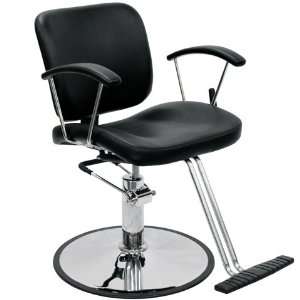  Contemporary Black Reclining Styling Chair Beauty