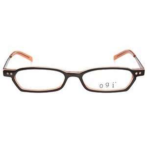  OGI 7105 284 Black on Orange Eyeglasses Health & Personal 