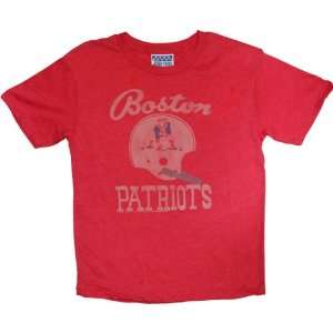  Junk Food New England Patriots Girls (8 14) Retro T Shirt 