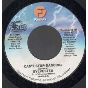   STOP DANCING 7 INCH (7 VINYL 45) US FANTASY 1979 SYLVESTER Music