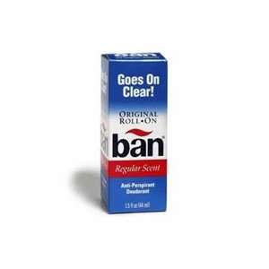   Ban Roll On Regular 1.5oz/Ea By KAO Brands Co