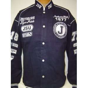 Jackson State University Long Sleeve Jacket Letterman Coat JSU Tigers ...
