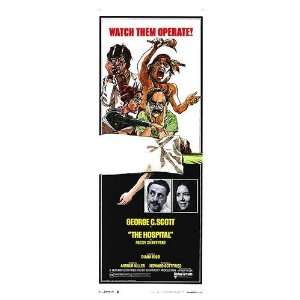  Hospital Original Movie Poster, 14 x 36 (1971)