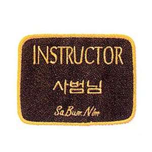  Instructor Patch