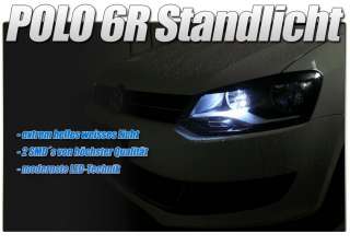 LED SMD Standlichter VW Polo 1.2   6R   Extreme Hell  