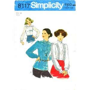  Simplicity 8117 Vintage Sewing Pattern Front Button 