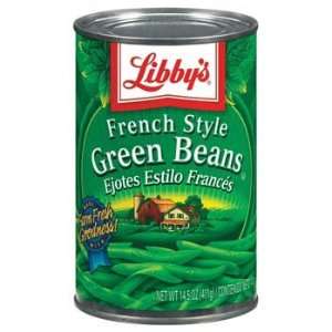 Libbys French Style Green Beans 14.5 oz Grocery & Gourmet Food