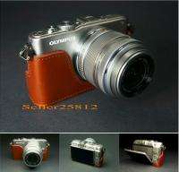 Real leather bag case cover for Olympus EPL3 EPL 3 camera New styles 