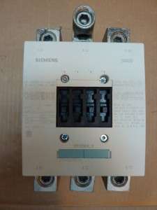 Siemens 3RT1056 6 Contactor 195 Amp #22917  