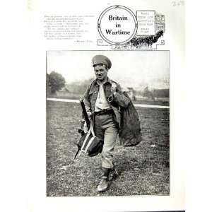  1914 15 WORLD WAR BRITISH SOLDIER WEAPONS KIT BAG