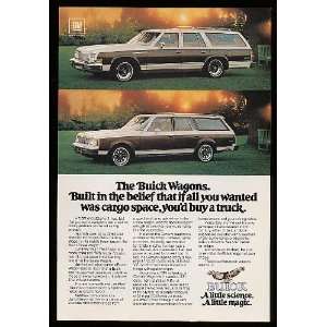    1978 Buick Century & Estate Wagons Print Ad (7712)