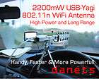   2200mW USB Yagi 11N WiFi Antenna Kit SPEED INTERNET PICK UP