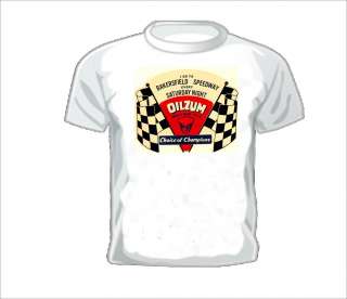 Vintage Race T shirt OILZUM BAKERSFIELD SPEEDWAY  