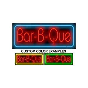  Bar B Que Neon Sign Patio, Lawn & Garden