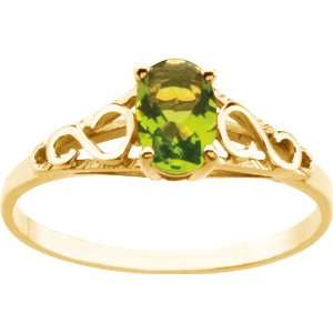   Gold Teen Imitation August Birthstone Ring Diamond Designs Jewelry