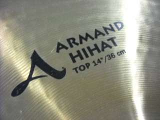 SUMMER DEMO CYMBAL SALE Zildjian Armand 14 High Hats  