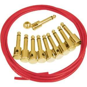  George Ls Patch Cable Kit (Red) Musical Instruments