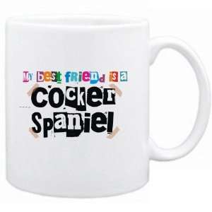  New  My Best Friend Is Cocker Spaniel  Mug Dog
