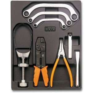   Piece Chisels, Wrench, Pliers and Feeler Gauges Assortment in tray