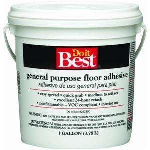  Do it Best General Purpose Floor Adhesive, GAL MULTI PURP 