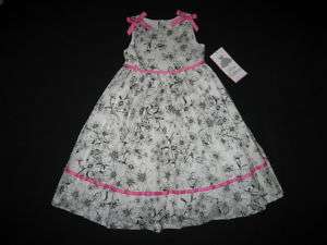 NEW FRENCH TOILE Sun Dress Girls Summer Clothes 5  