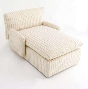 Pace Collection Removable Upholstery Chaise Lounge  