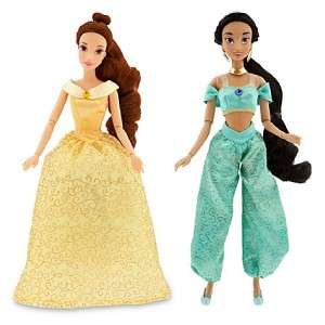   Princess Doll Set Tiana Rapunzel Belle Cinderella Ariel NEW  